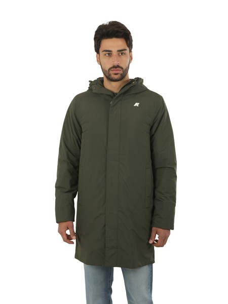 Giubbino K-Way Thomas Warm Ottoman Green